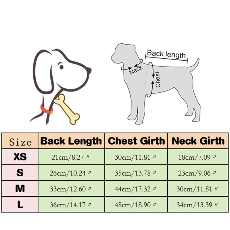 Winter Warm Pet Clothes