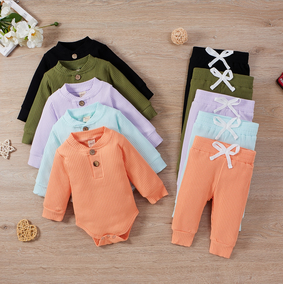 Infant Solid Clothes Sets