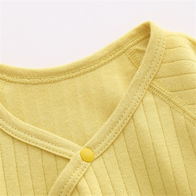 Cotton Solid Soft Infant Jumpsuit