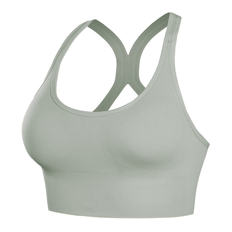 Plus Size Yoga Top Bra