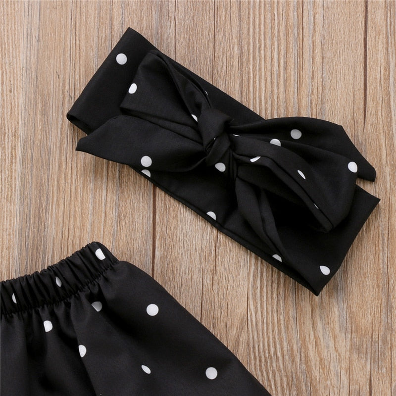 Baby Girls' Polka Dot Fashion Set