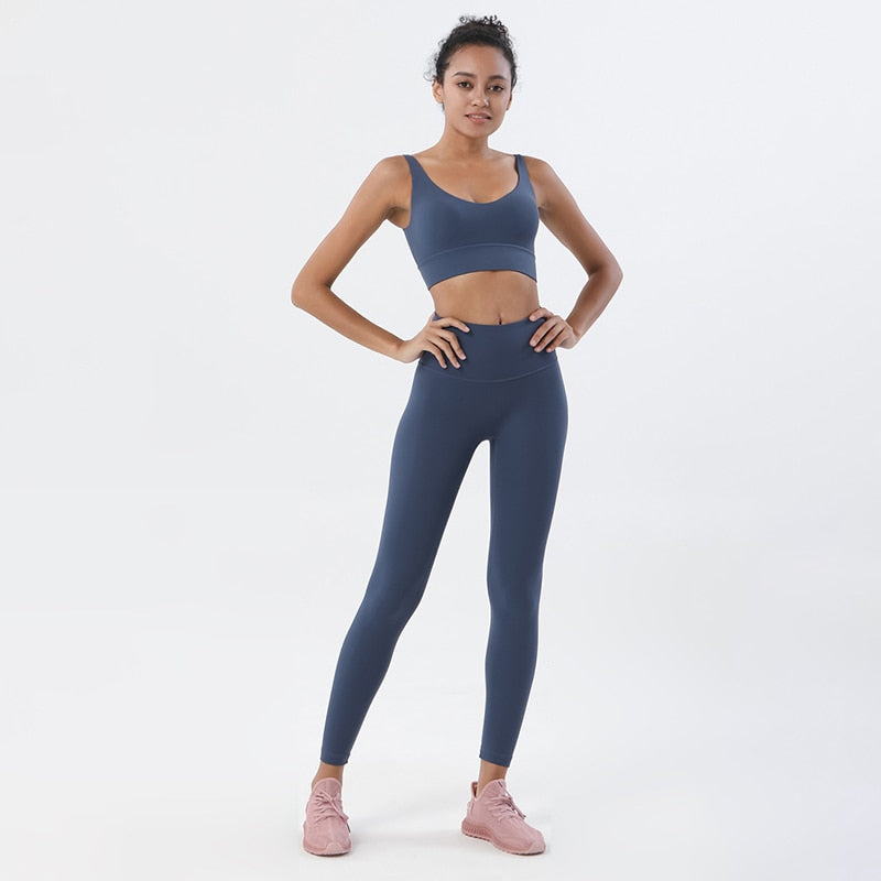 Nylon Women Yoga Set