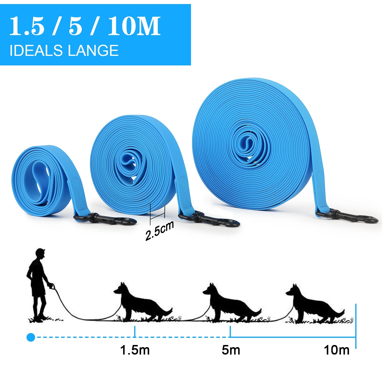 Waterproof Dog Training Leash