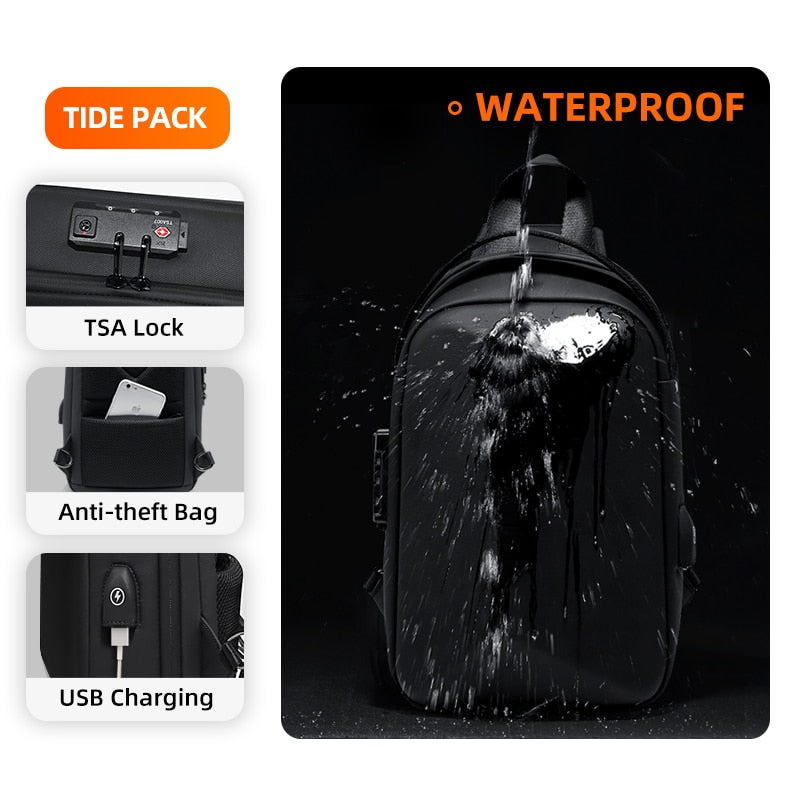 Waterproof Male Crossbody Bags