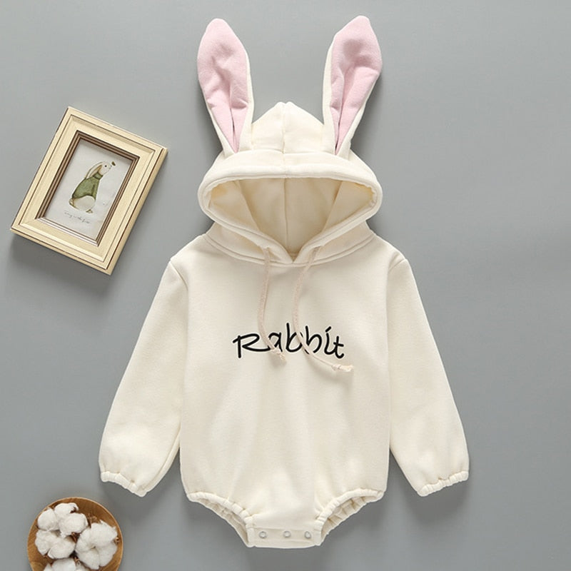 Hooded Baby Rompers