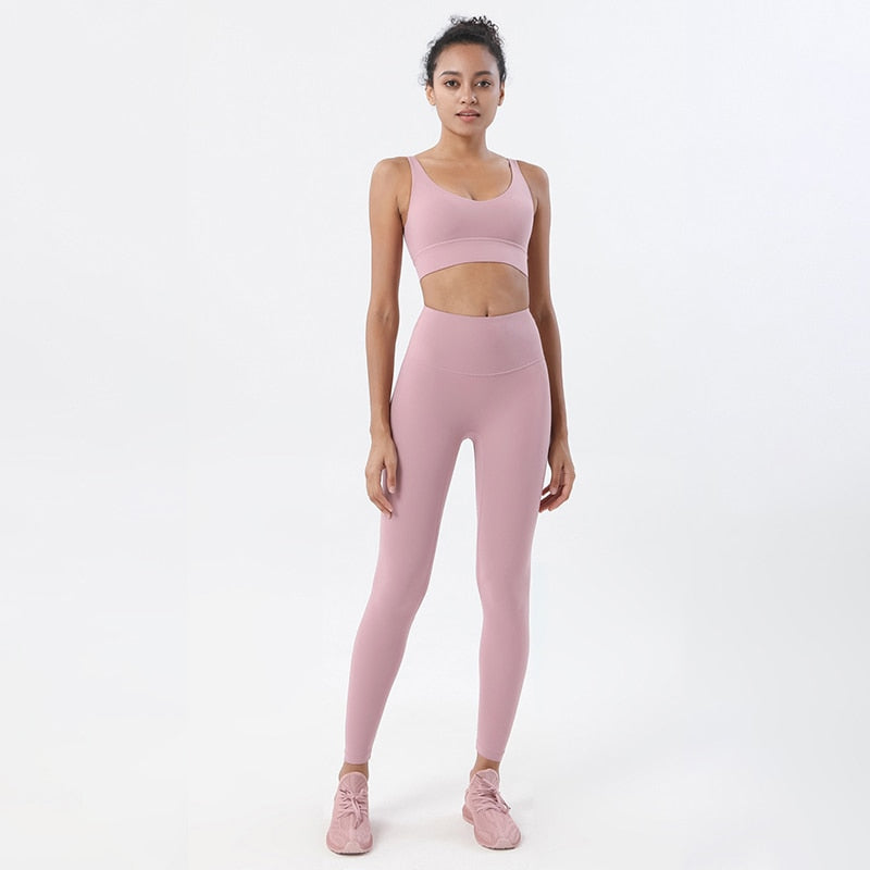 Nylon Women Yoga Set