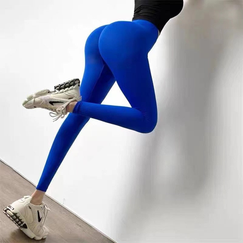 Solid Slim Workout Leggings