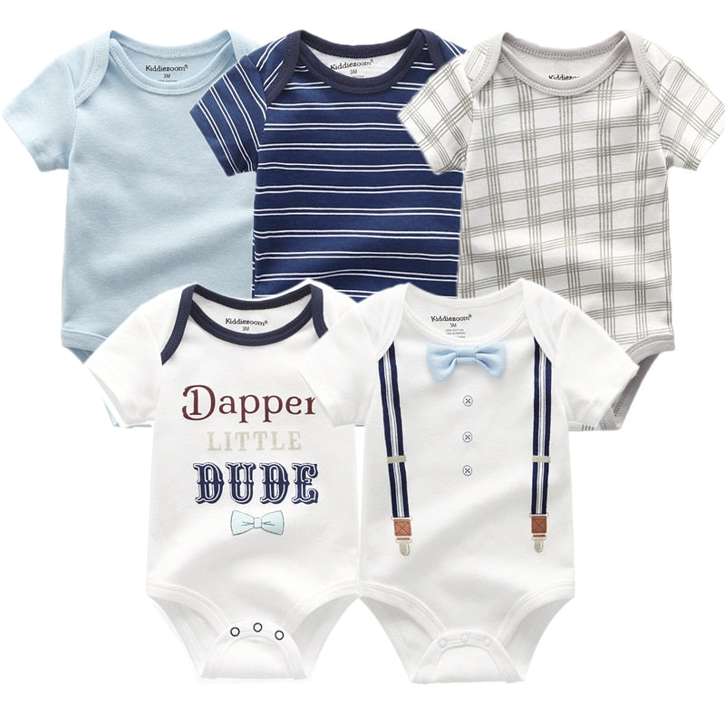 Baby Romper Jumpsuit 5 Pack