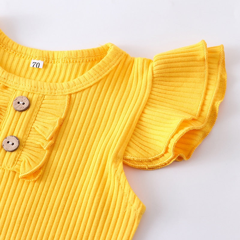 Infant Knitting Romper