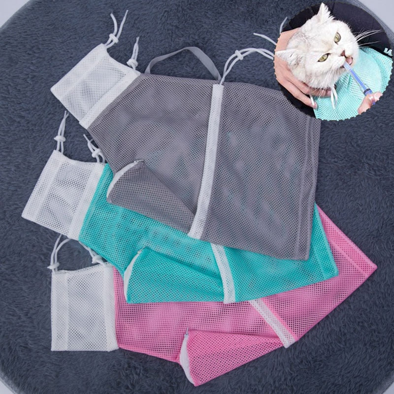 Cat Grooming Shower Bag