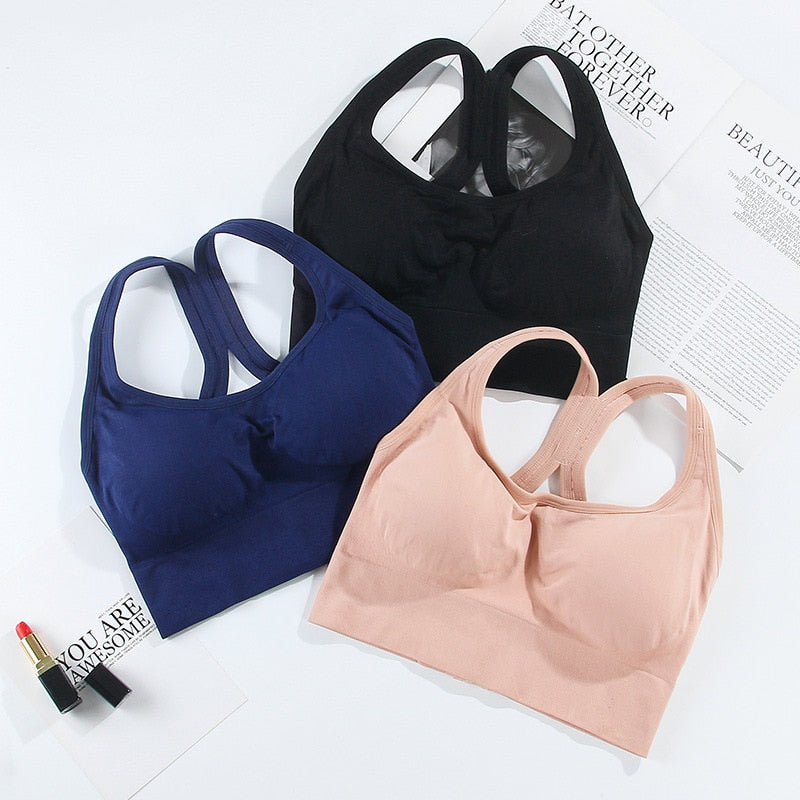 Plus Size Yoga Top Bra