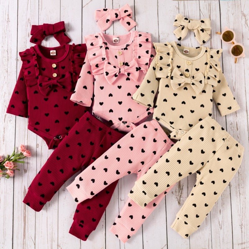 3 Piece Baby Outfit Sets