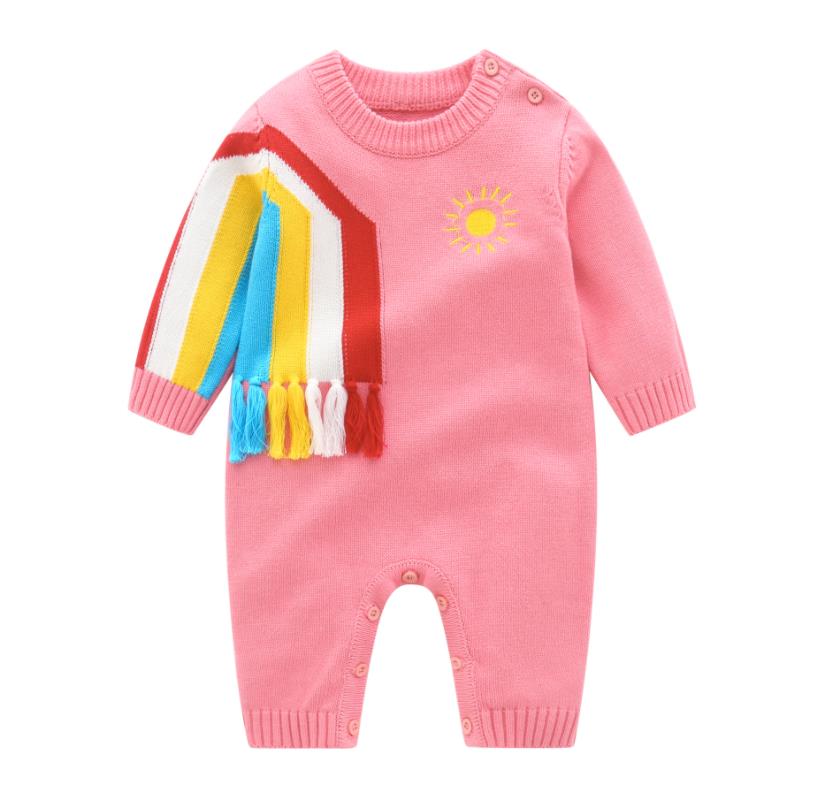 Embroidery Baby Rompers + Hat