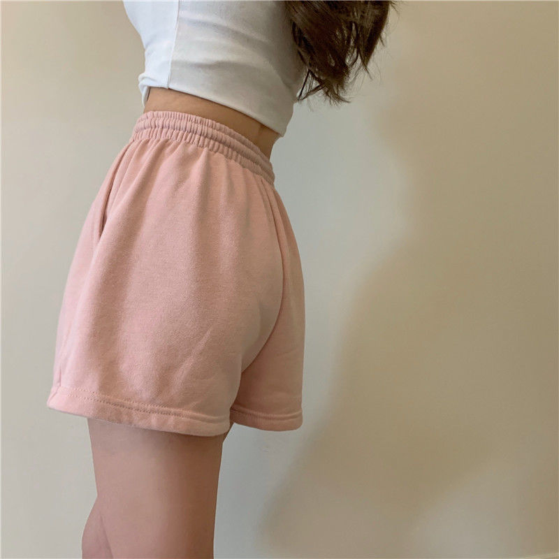 Solid Cotton Wide Leg Bottoms