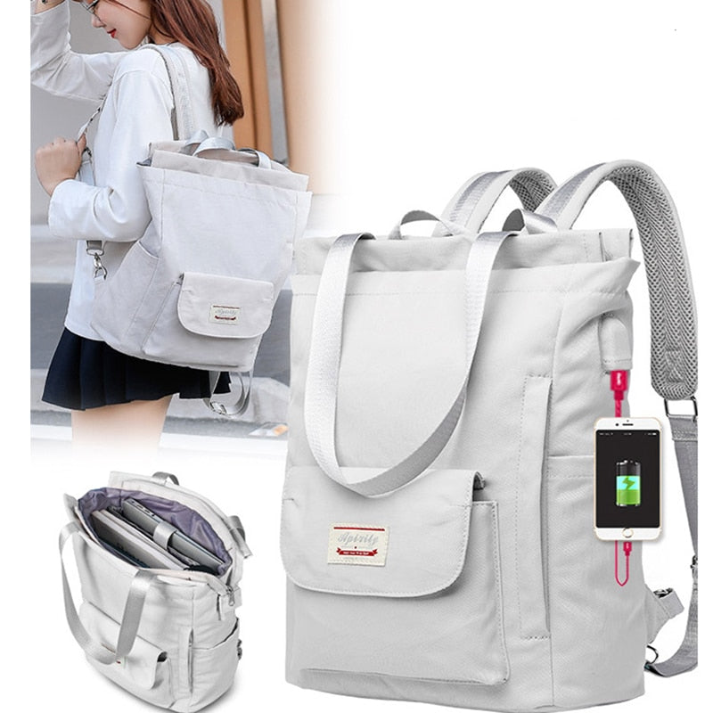 Canvas Laptop Backpack