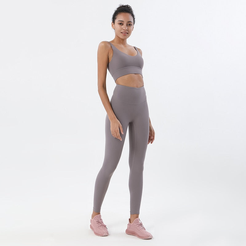 Nylon Women Yoga Set