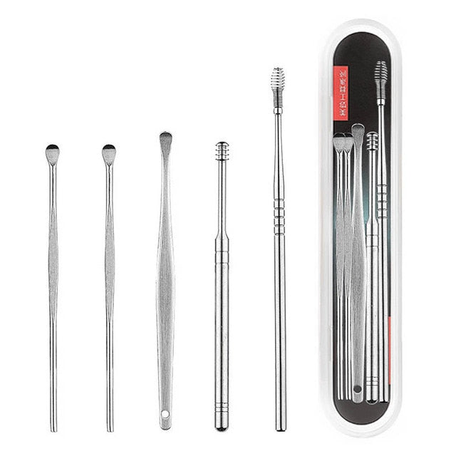 Ear Wax Pickers Stainless Steel