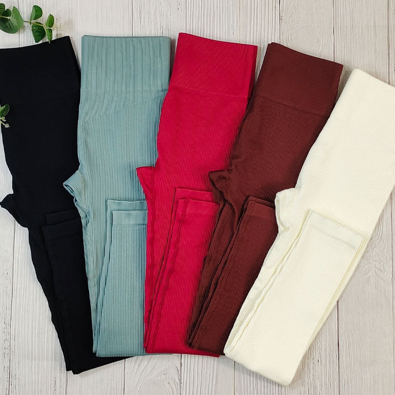 Seamless Ribbed Leggings