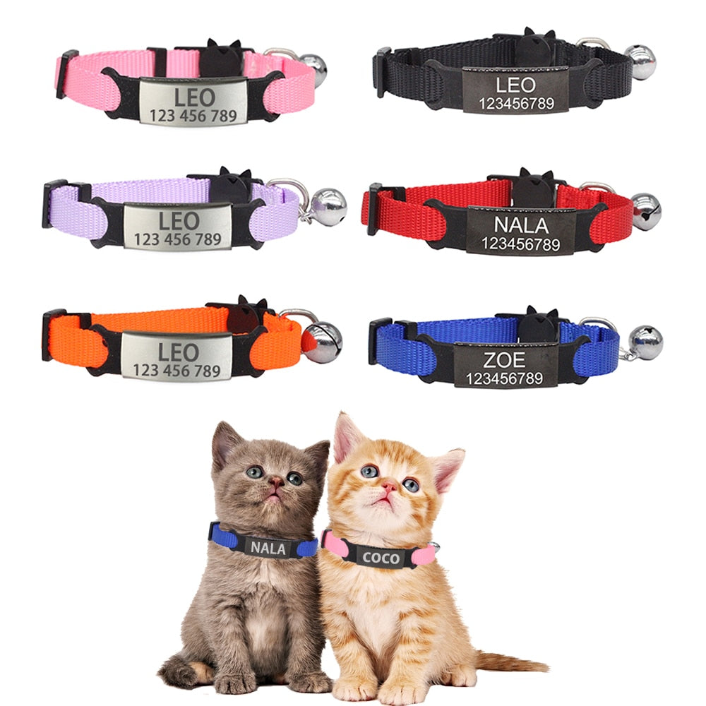 ID Tag Cat Collar Bell
