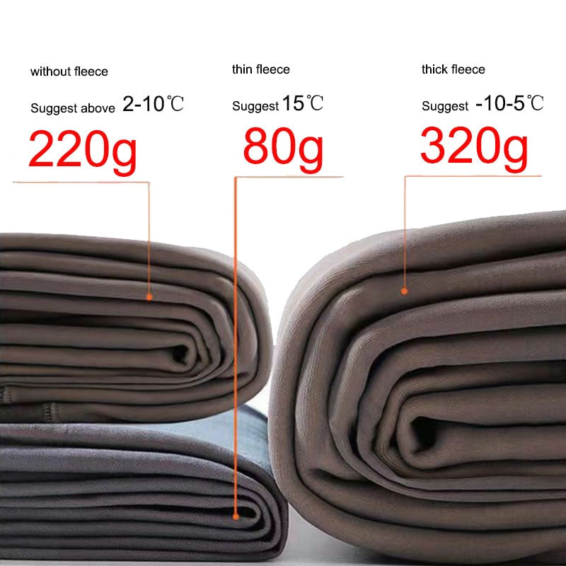 Plush Lined Elastic Tights