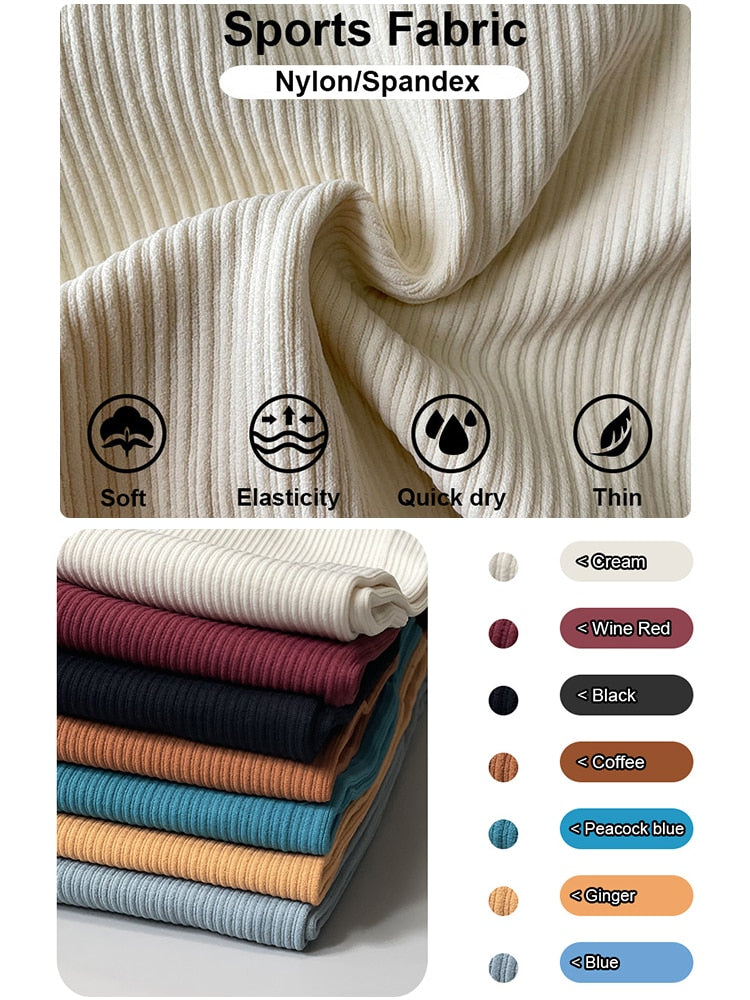 Ribbed Yoga Leggings