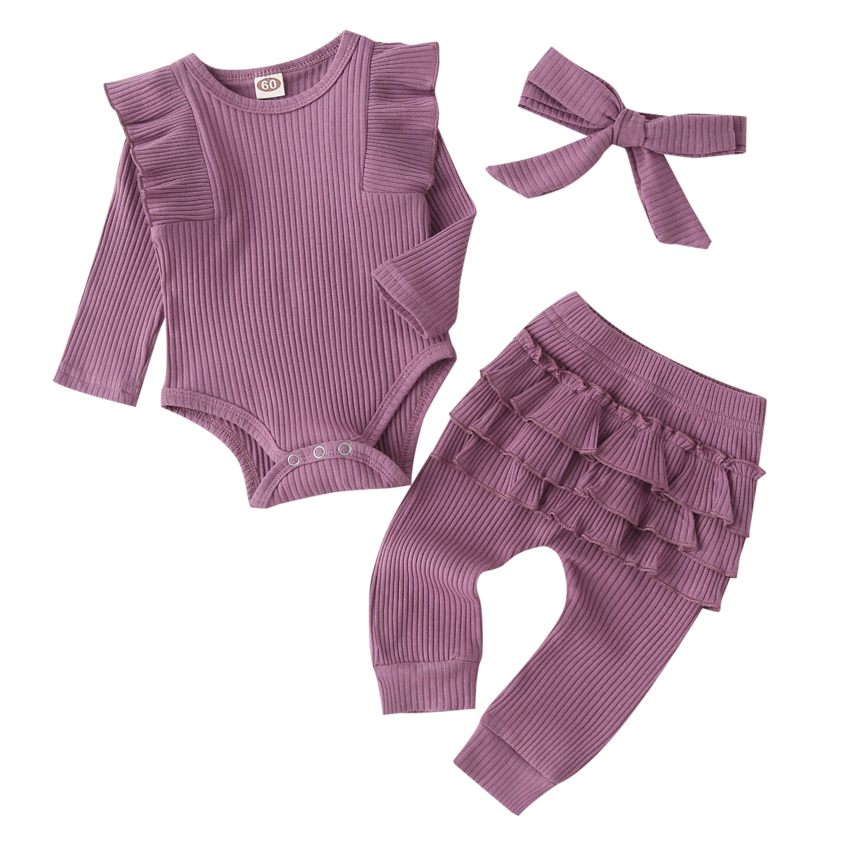 3 Piece Romper Newborn Sets