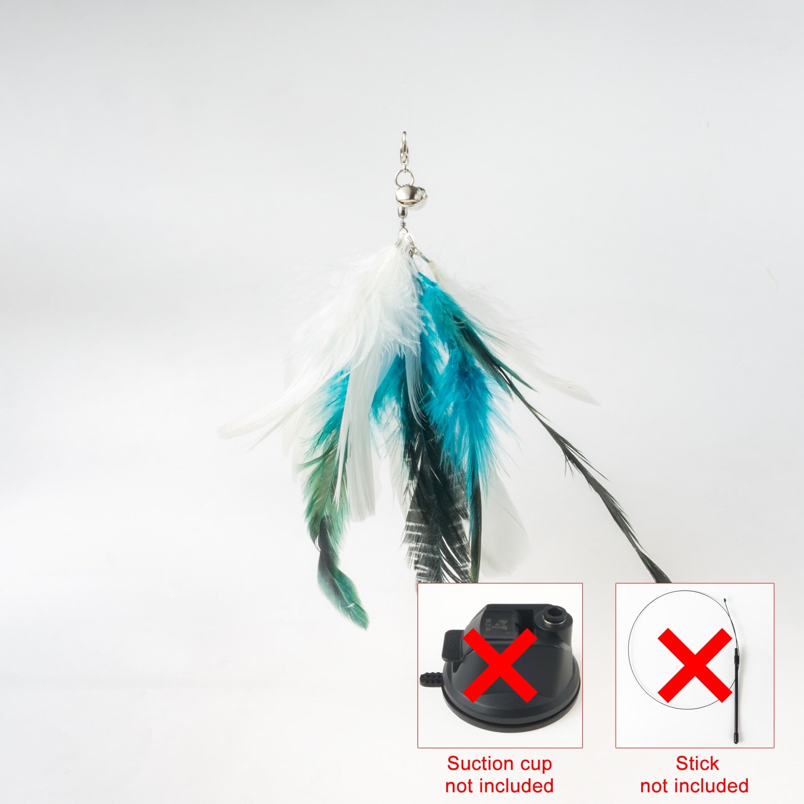 Feather Cat Wand Toys
