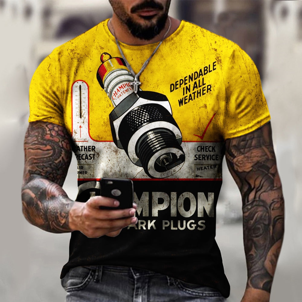 Vintage T-shirt For Men