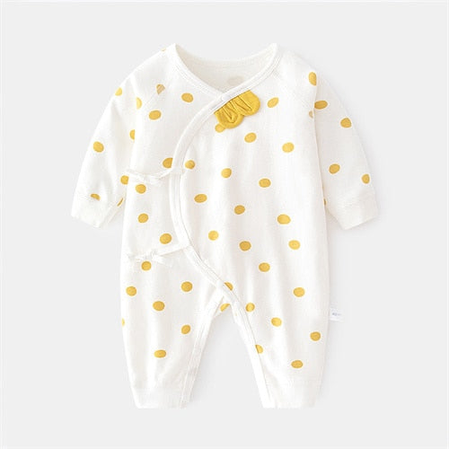 Cotton Solid Soft Infant Jumpsuit