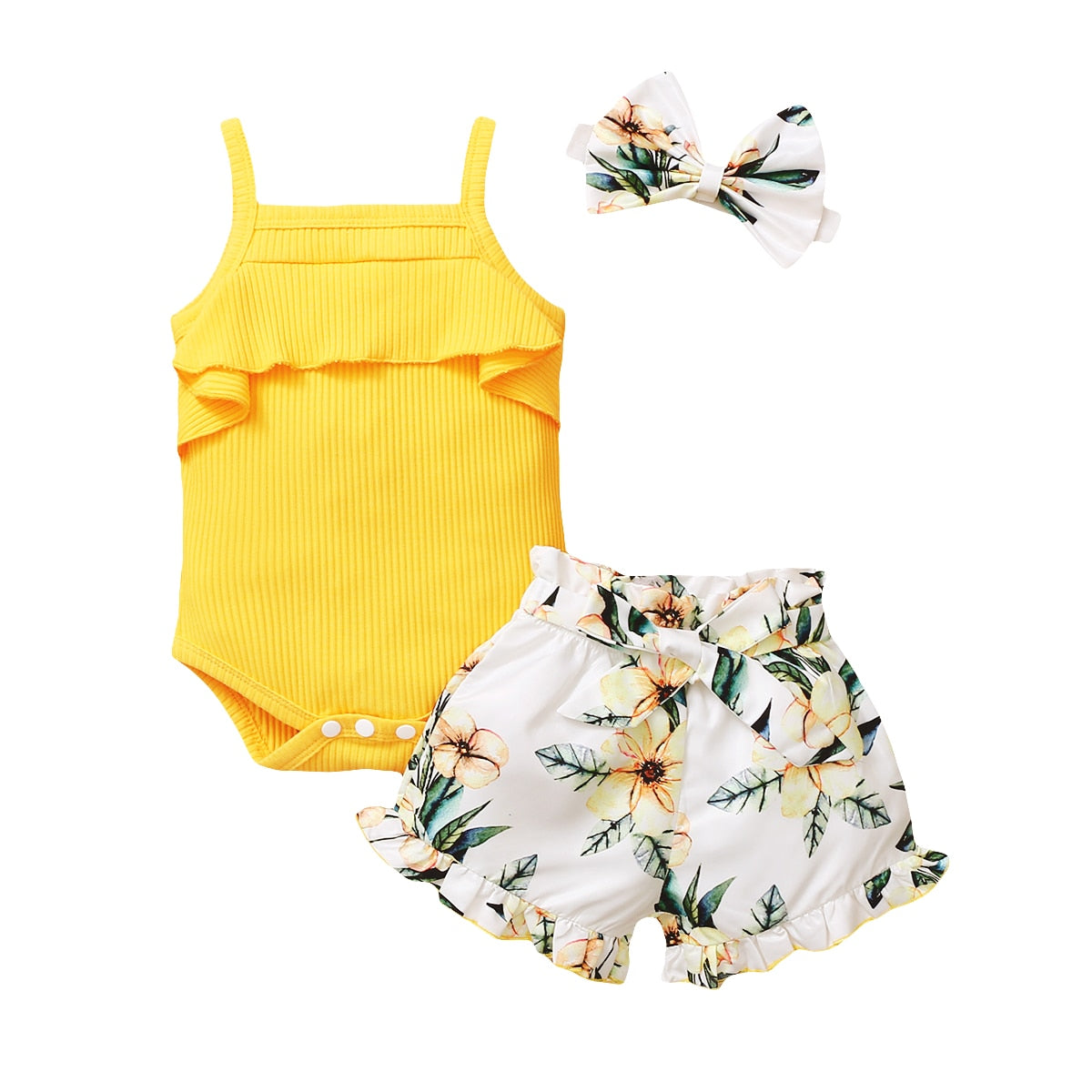 3 Piece Romper Newborn Sets