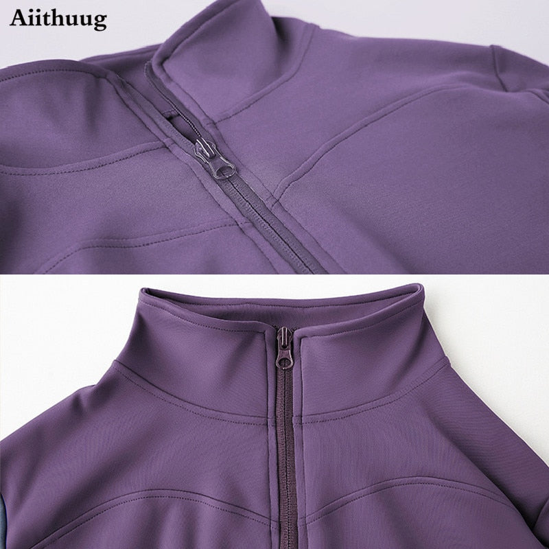 Women Full Zip-up Yoga Set