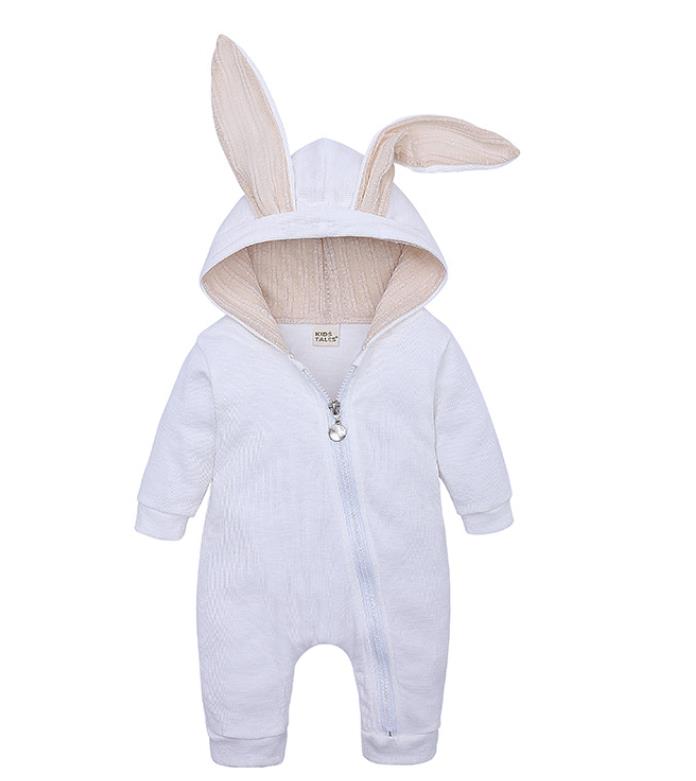 Hooded Baby Rompers