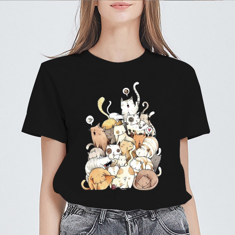 Kawaii Ladies T-Shirts