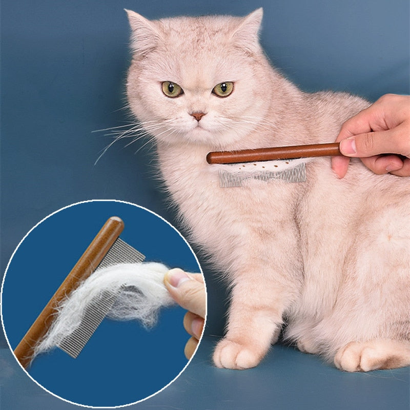 Pet Hair Remover Wooden Handle