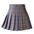 Women Casual Plaid Skirt