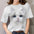 3D Cat Print T-Shirts