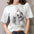 3D Cat Print T-Shirts