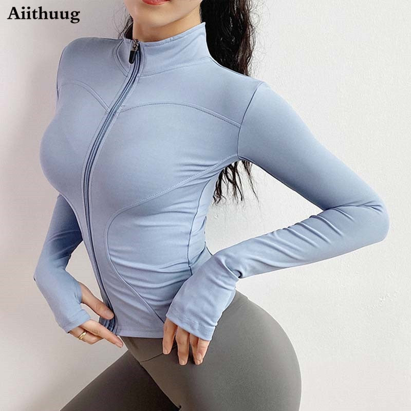 Women Full Zip-up Yoga Set