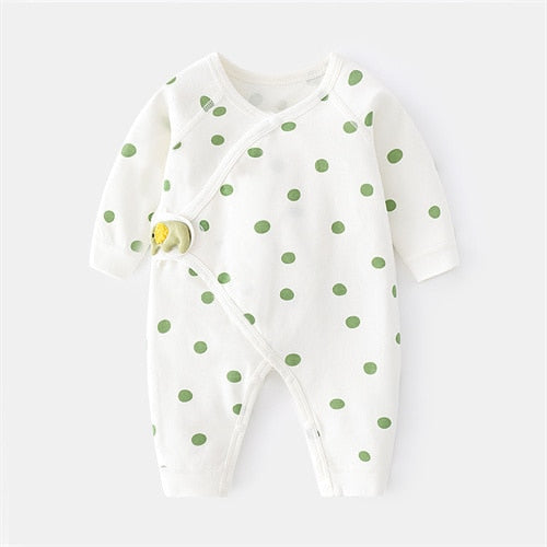 Cotton Solid Soft Infant Jumpsuit