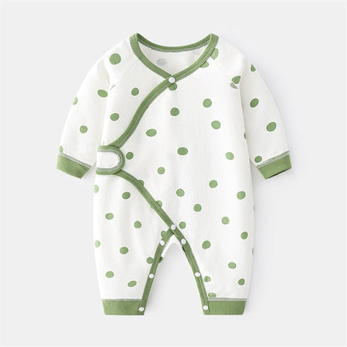 Cotton Solid Soft Infant Jumpsuit