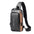 Anti-Theft Crossbody USB Backpack