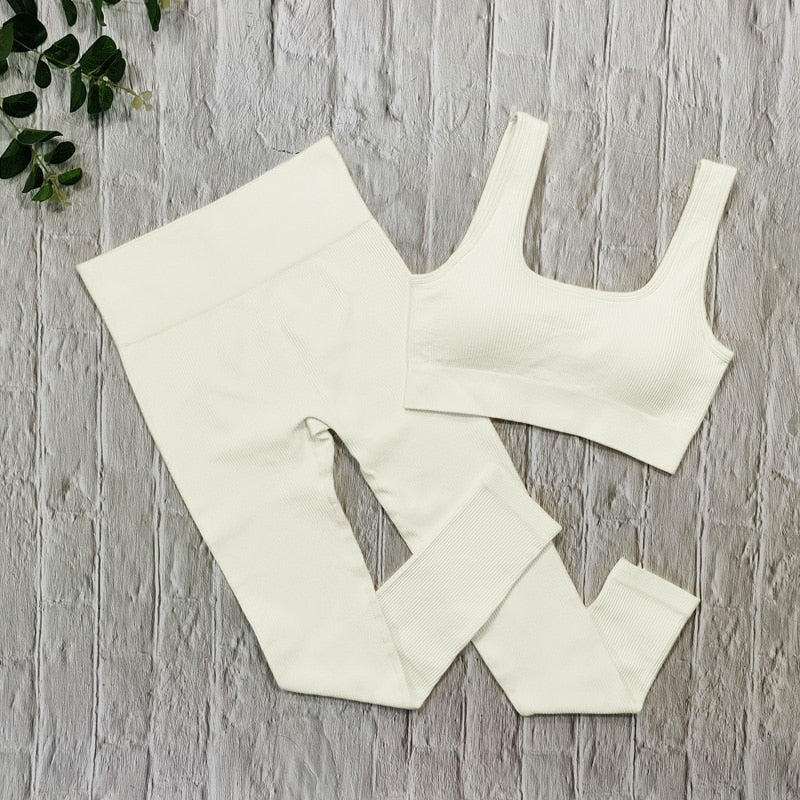 Seamless Ribbed Leggings