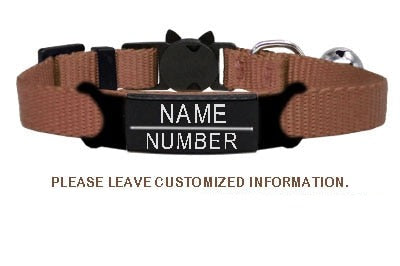 ID Tag Cat Collar Bell