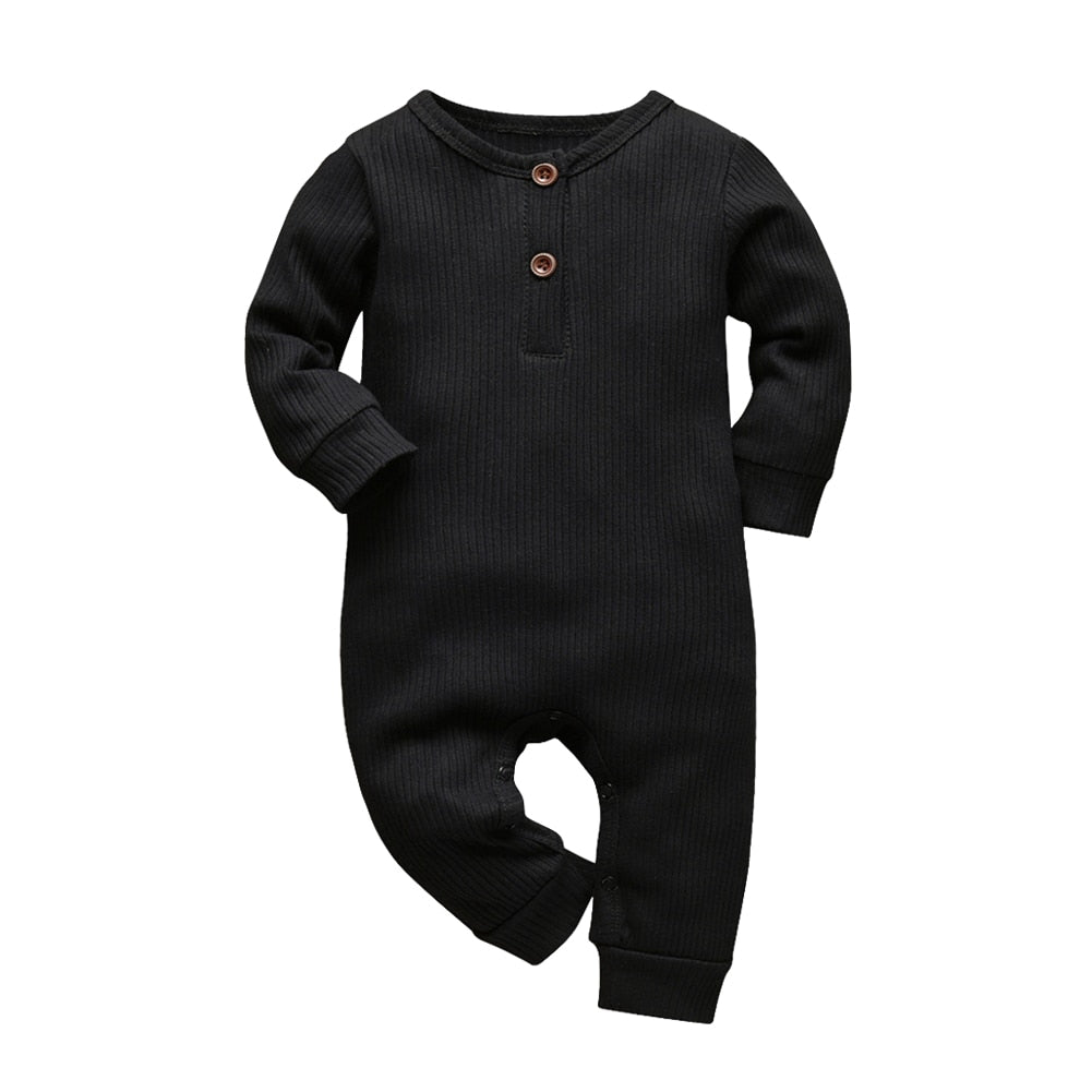 Long Sleeve Solid Jumpsuit