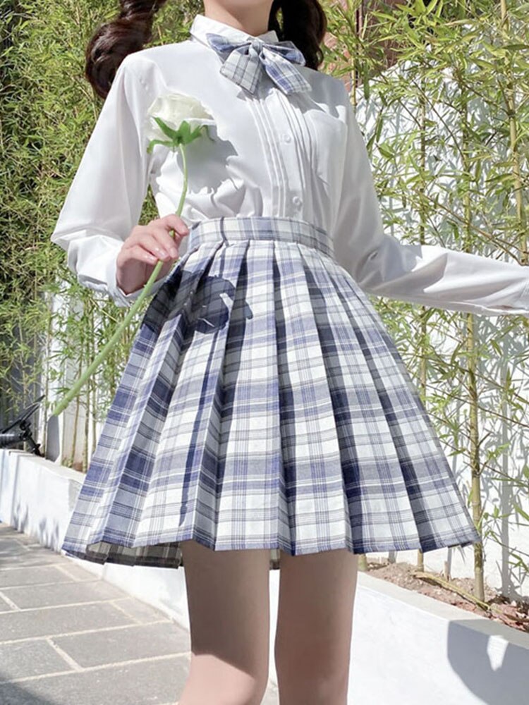 Preppy Girls Mini Skirts