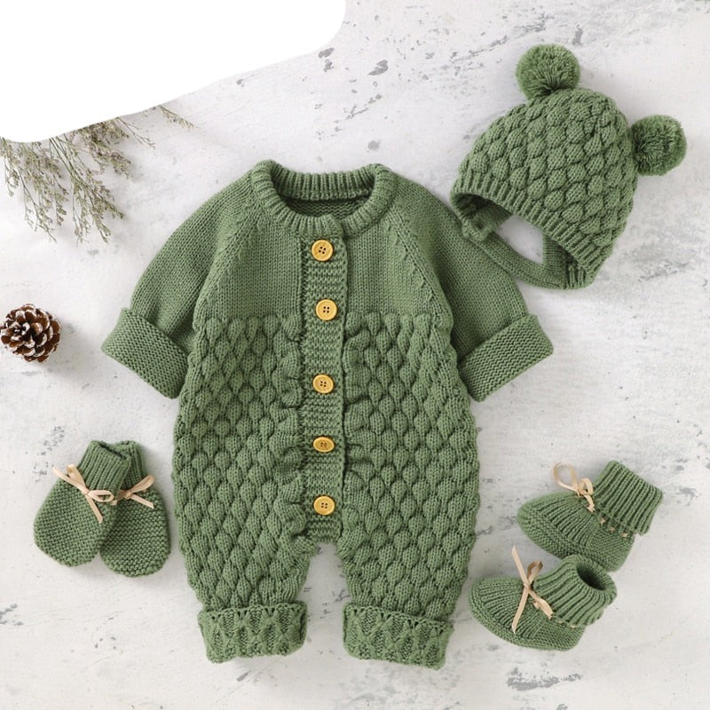 Baby Cap & Romper Sets