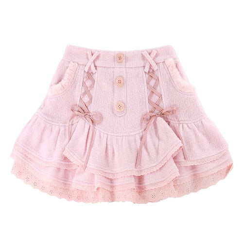Elegant Sweet Female Skirt