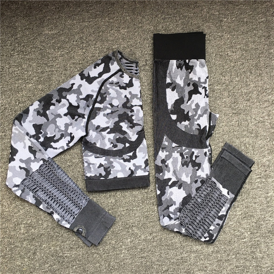 Camouflage Yoga Apparel