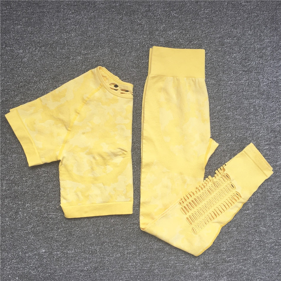 Camouflage Yoga Apparel