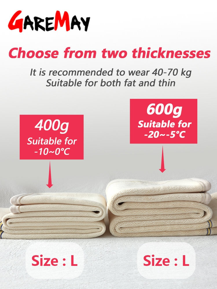 Cotton Beige Warm Leggings